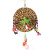 Geflochtenes Vogel-Spielzeug “Zielscheibe” mit Extras (15 oder 20cm) Vogel-Zubehör | Spielzeug 10
