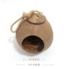 Kleine Kokos-Höhle für Vögel mit oder ohne Leiter (ca. 10cm) Vogel-Zubehör | Spielzeug 7