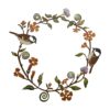 Dekorativer Türkranz, Eisen-Kranz mit Vögeln und Blumen (ca. 30cm) Geschenk-Ideen | Heim- und Garten-Deko 10
