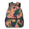 Ca. 40,5cm – *4 Tukan Motive* tropischer Damen-Rucksack mit Fronttasche Geschenk-Ideen | Rucksäcke 11