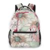 Ca. 40,5cm – *5 Flamingo-Motive* Damen- und Mädchen-Rucksack mit Fronttasche Geschenk-Ideen | Rucksäcke 11