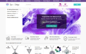 Webseite Spice-Design: 925 Silber, Schmuck, Orgonit, Uhren. Ausgewählter Silberschmuck, Eudora Klangkugeln, Edelsteine, neue Angebote im Shop.